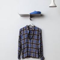 Garderobe Hutablage Kite von Maze weiss Kleiderständer