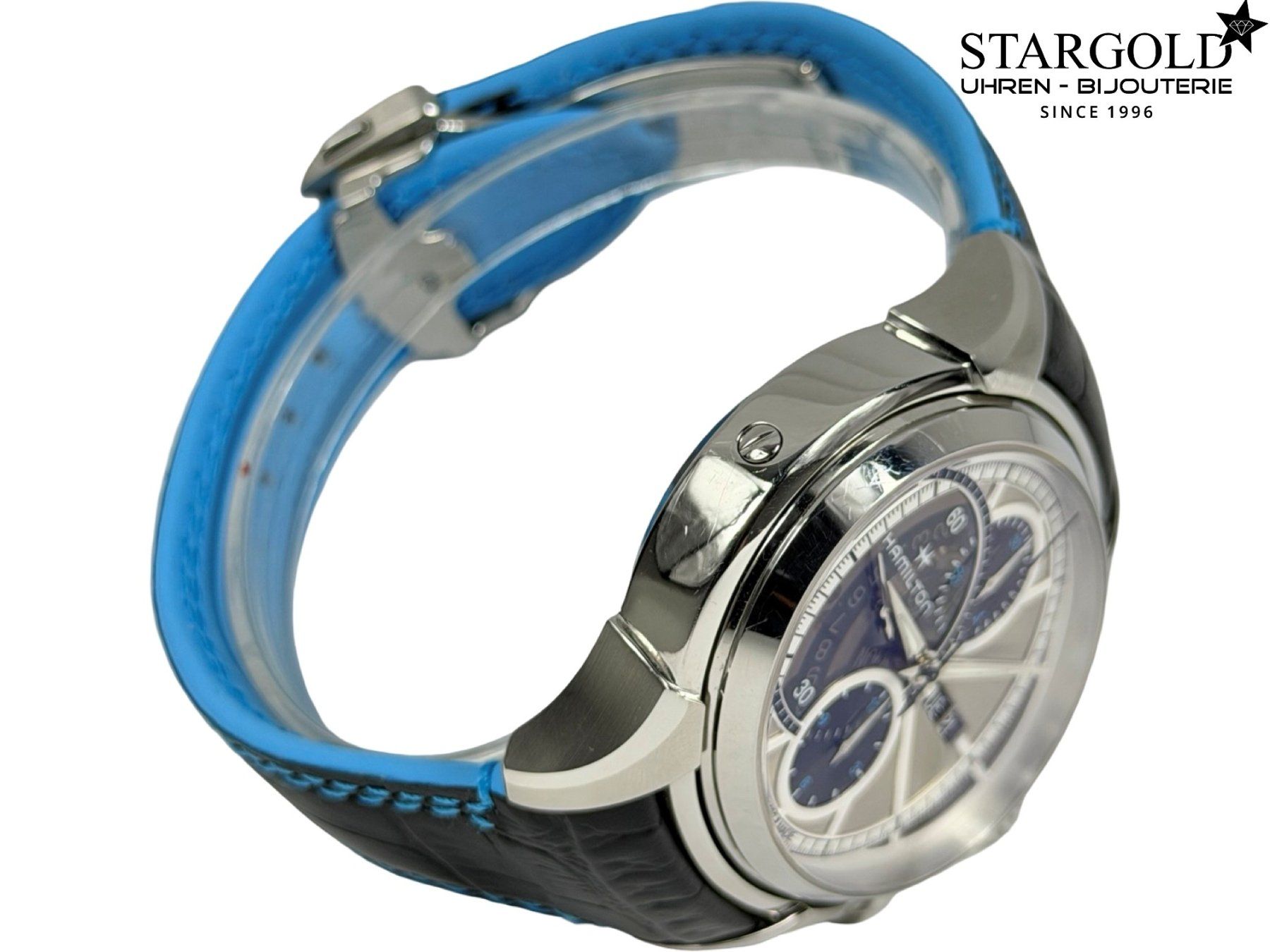 Hamilton Orologi: Hamilton Jazzmaster Auto Chrono - H32866781 – Usato da Zürich venduto da Stargold-Uhren 5