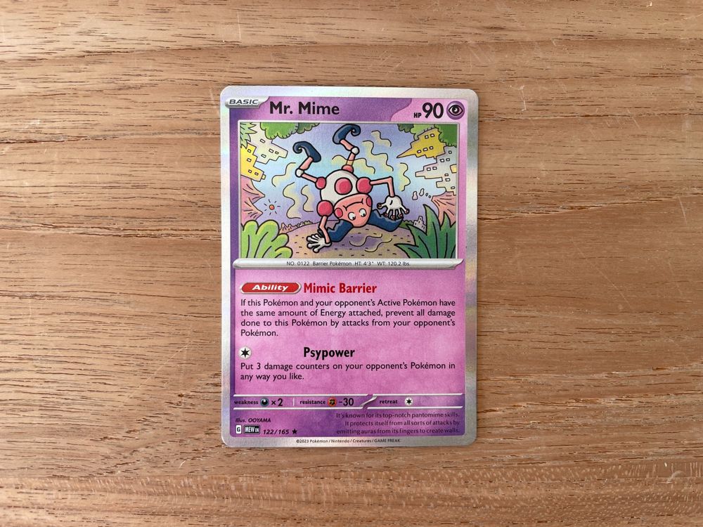 Mr. Mime Holo EN 151 Scarlet & Violet Pokemon (Gebraucht) in Zürich für ...