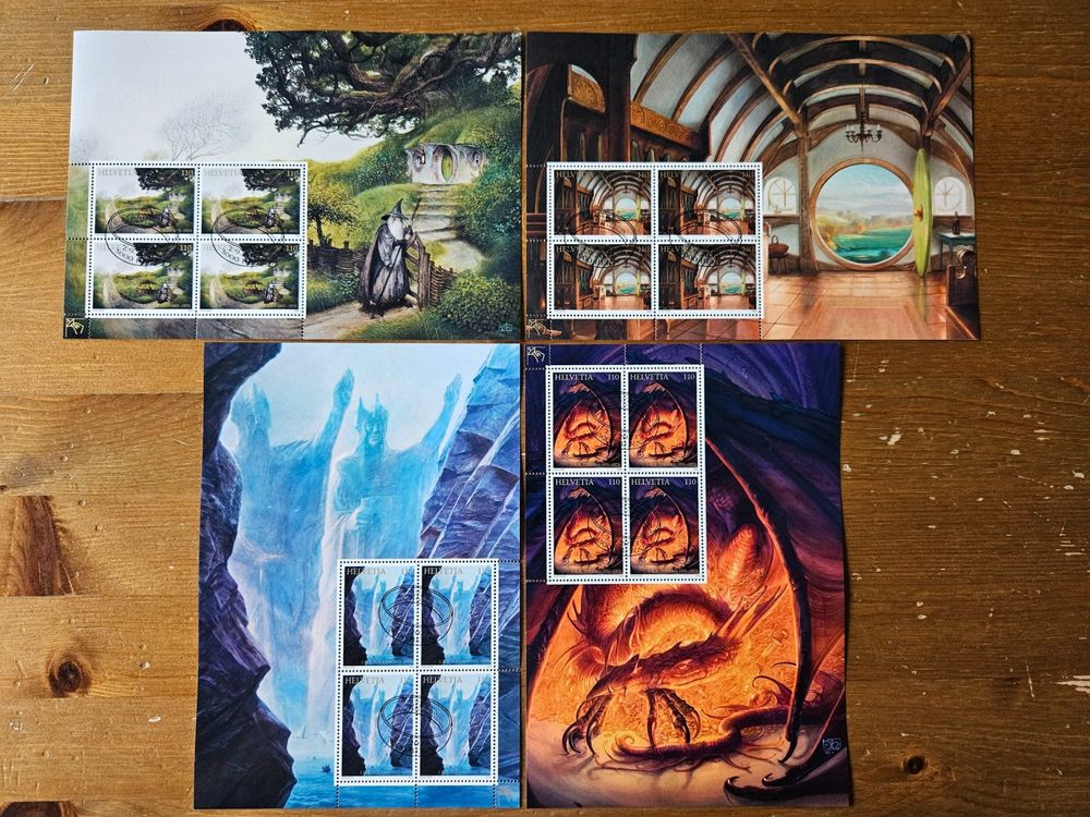 Set Kleinbogen 50. Todestag John Ronald Reuel Tolkien ET (Gebraucht) in ...