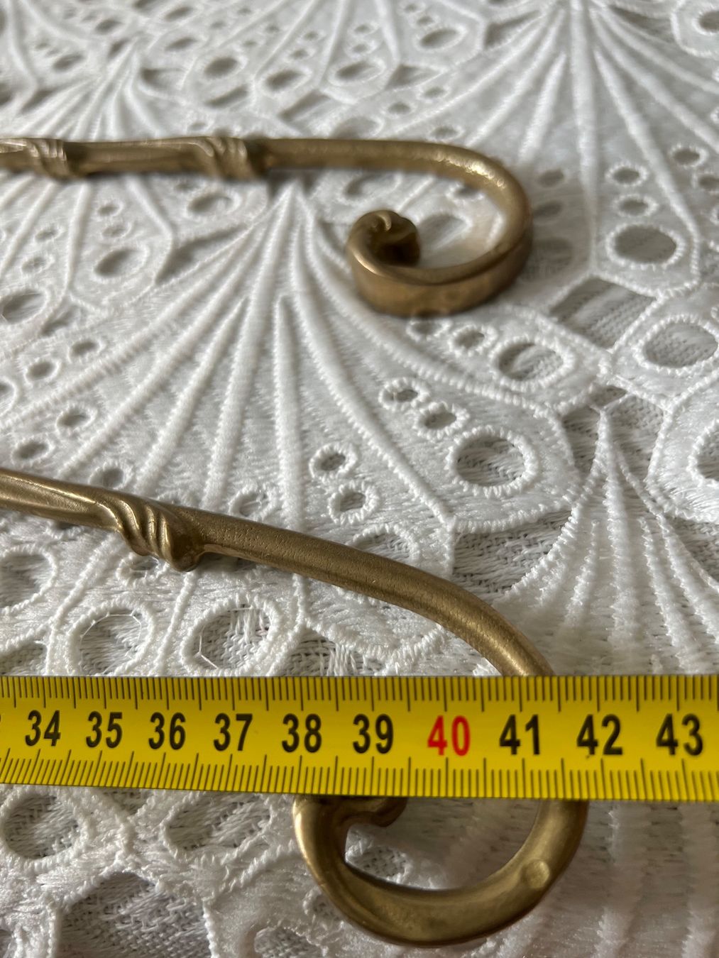 Appendiabiti: Messing Kleiderbügel 42cm 700 Gram – Usato da Frenkendorf venduto da Only1 7