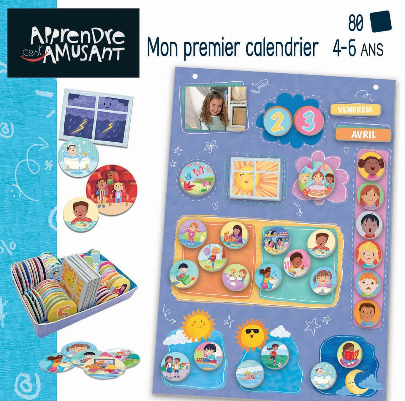 Giochi: Mon Premier Calendrier - Educa ( NEUF ) – Nuovo e nell'imballaggio originale da Meyrin venduto da ChiaraMania 3