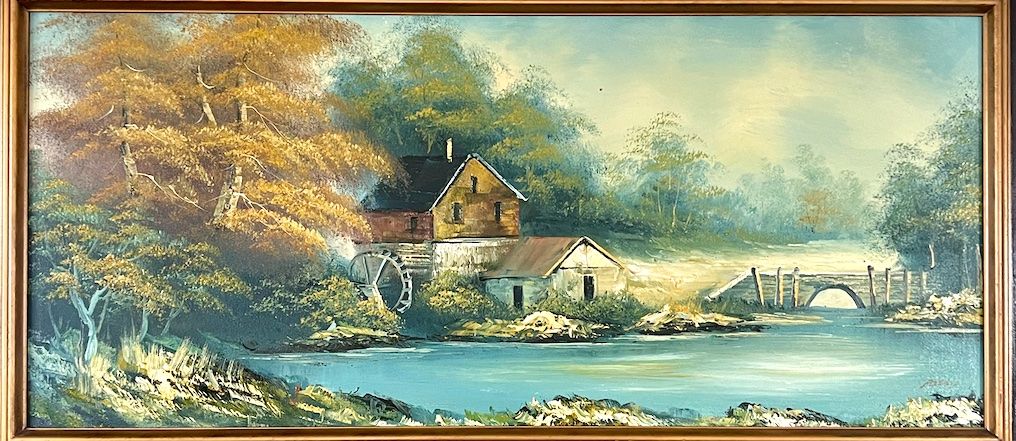 Dipinti: Schönes Herbstlandschaft Gemälde, gerahmt – Usato da Rutschwil venduto da joz_w5mj 1