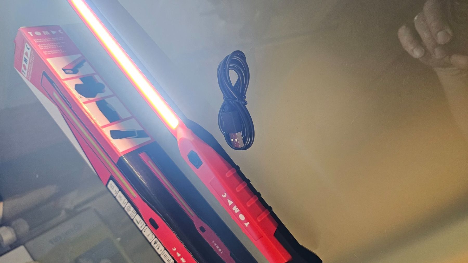 Lampade: Arbeitsleuchte Akku LED, extra flach – Nuovo e nell'imballaggio originale da Koppigen venduto da Bracher_Mail-House 2