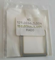 Rado Glas für Gehäuse 129.0266.3.004 / 152.0366.3.001 - OVP