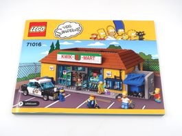 Anleitung zu Lego 71016 The Simpsons Kwik-E-Mart