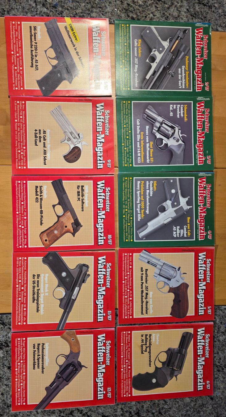 Riviste & Magazine: Set. Waffen- Magazine > Januar - Dezember 1987 – Usato da Obermumpf venduto da oiskypoisky 2