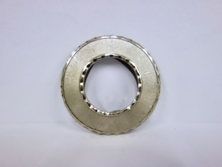 Vintage Halstuchclip Foulardclip Clip Schalhalter Silber