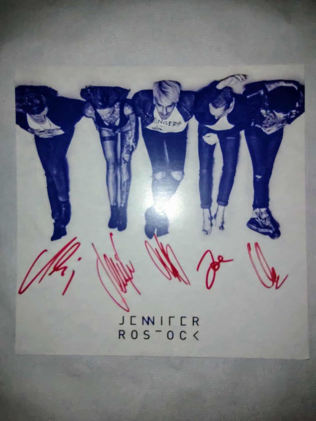 Autografi: JENNIFER ROSTOCK AUTOGRAMM ** ORIGINAL ** GROSSFORMAT ** – Usato da Lupfig venduto da Womewome