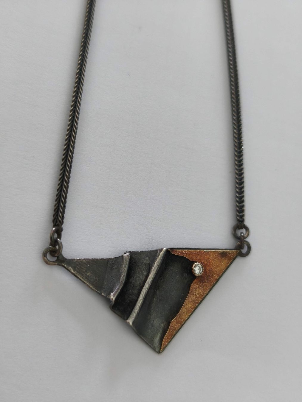 Catenine: Disigner Diamant Silberkette Silber 925  Design – Usato da St. Gallen venduto da GIULESGG 1