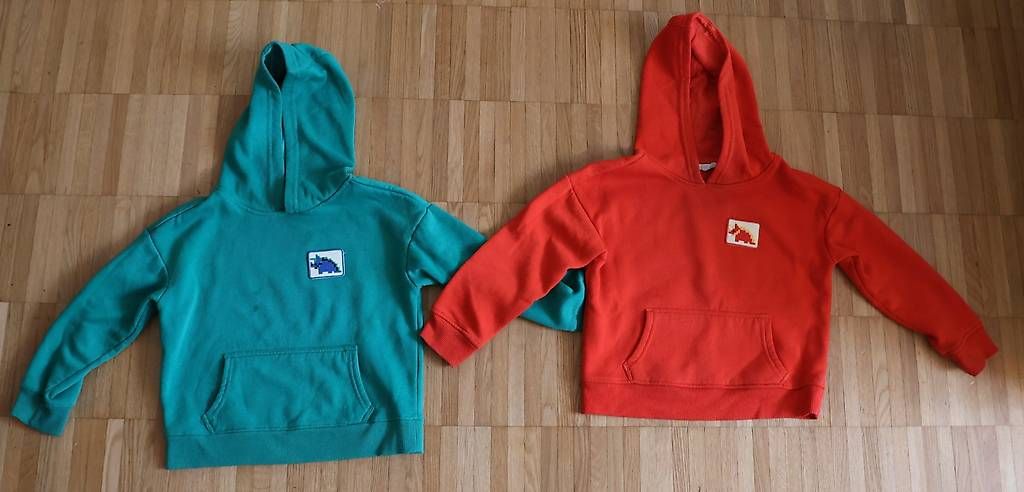 Maglioni & Felpe: 2x Kapuzenpullover Grösse 110 – Usato da Weisslingen venduto da debi1992