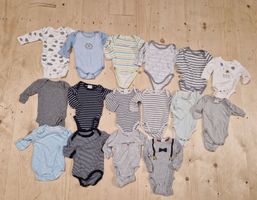 16 Langarm Bodys Gr 50/56