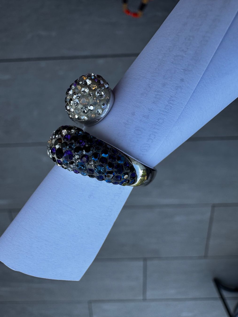 Swarovski Anelli: Swarovski Fingerring Grösse 56 – Usato da Biberist venduto da Mi58 5