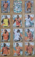 Cartes Panini Team Cote d'Ivoire - COMPLET (238-249)