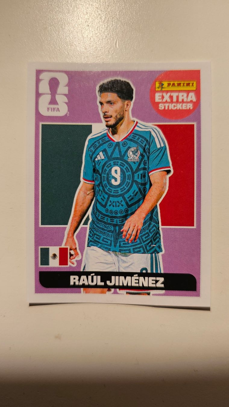 Panini Carte collezionabili: Panini WM 2026 Extra Sticker Raúl Jiménez – Usato da Zürich venduto da JohnDisko