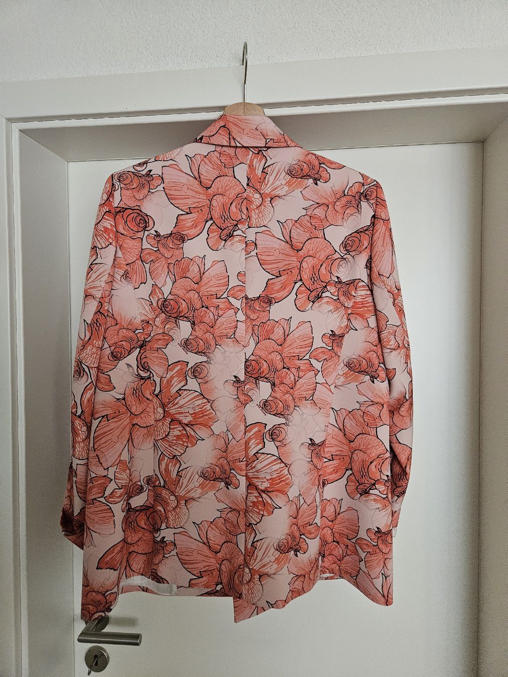 Giacche: Blazer motif fleuri orange - Ana Sousa – Nuovo e nell'imballaggio originale da Bulle venduto da janeyreadsonthetrain 1