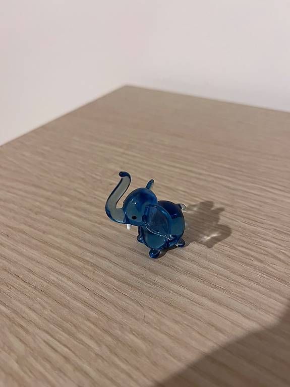 Figuren: Elefantino in vetro blu – Neu (gemäss Beschreibung) aus Davesco-Soragno von dai_925z 1