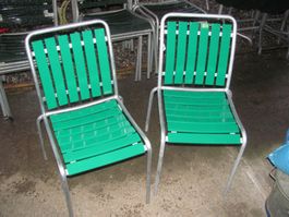 🔴🔴2x Gartenstühle Bigla-Stil, ALLES NEU!!!🔴🔴