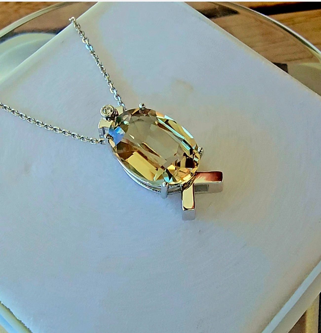 Ketten: Zertifizierte Diaspora, Csarit kette mit Diamant – Neu (gemäss Beschreibung) aus Wolhusen von toni079 3
