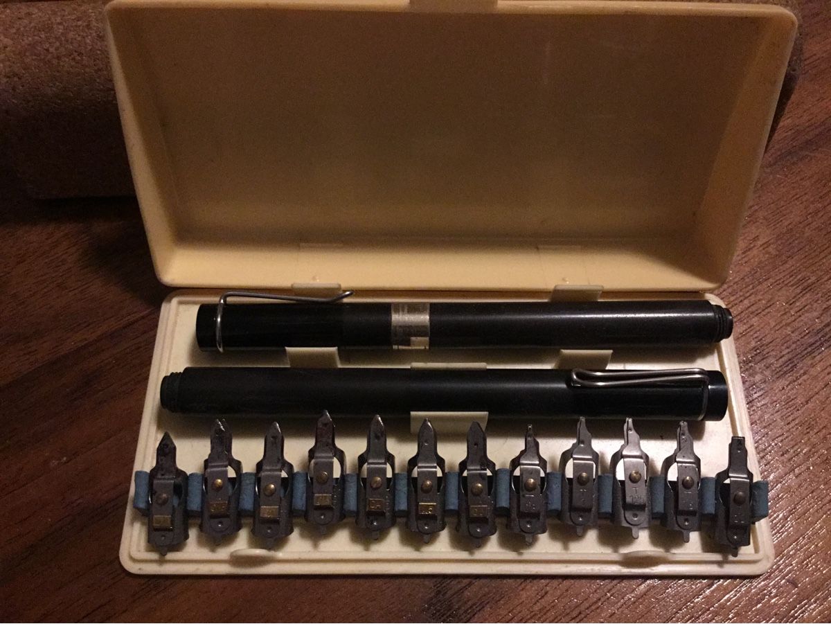 Pelikan Penna & Evidenziatori: Pelikan Kaligraphie Set – Usato da Schlieren venduto da Jeajet 5