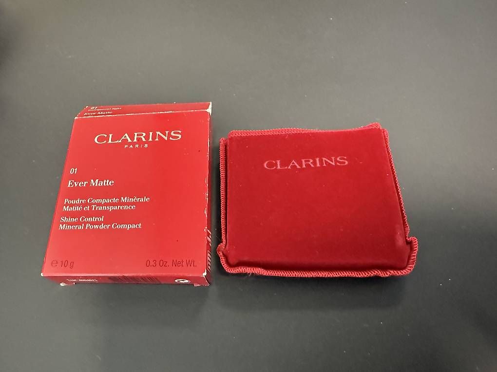 Clarins Make-up: Kompaktpuder Clarins 01 Ever Matte – Nuovo (secondo la descrizione) da Altendorf venduto da Anjapple 3