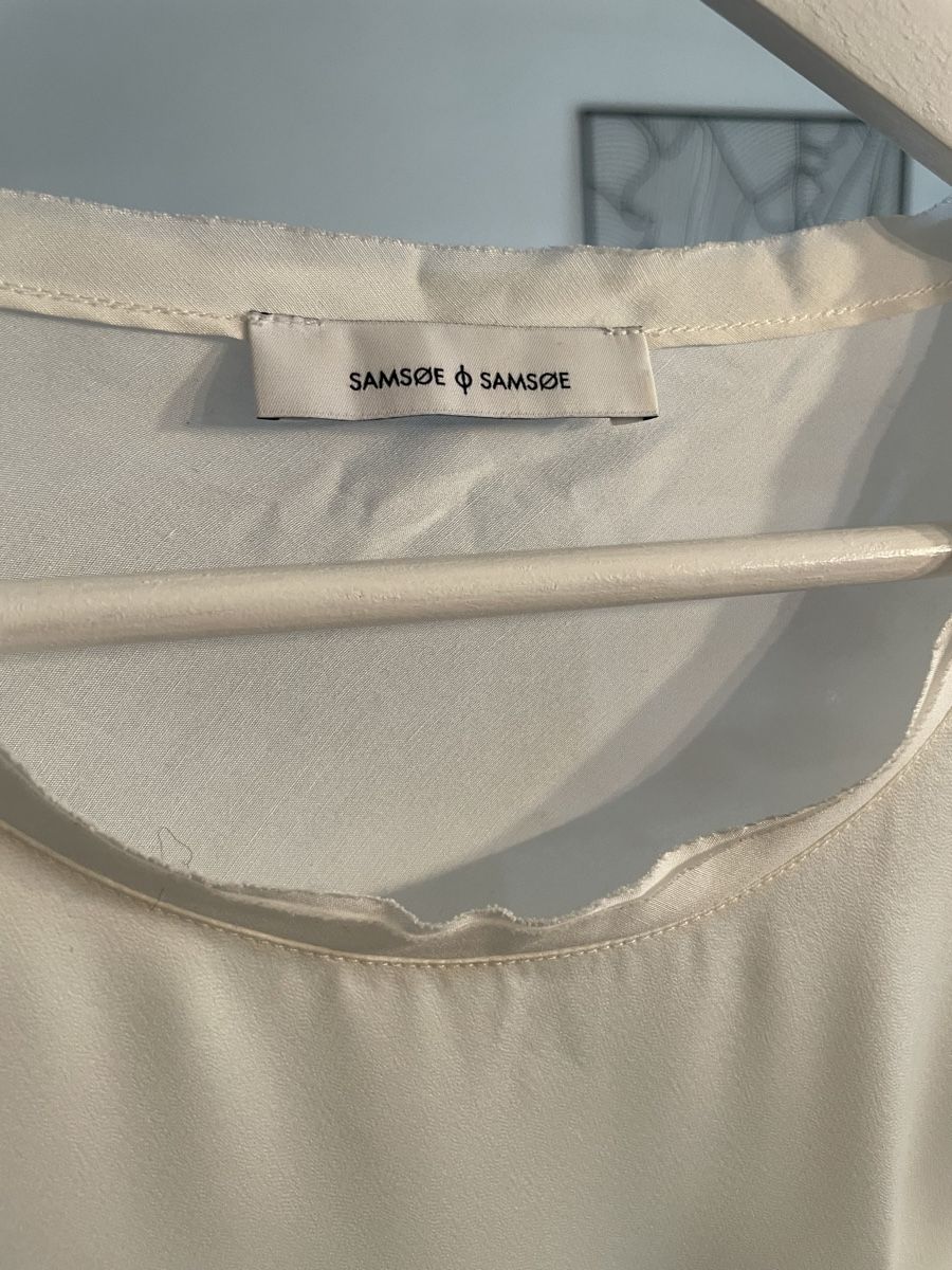 Samsøe Samsøe Top: Samsoe & Samsoe Gr. S Top Off White – Nuovo (secondo la descrizione) da Unterägeri venduto da Schmidiger8 1