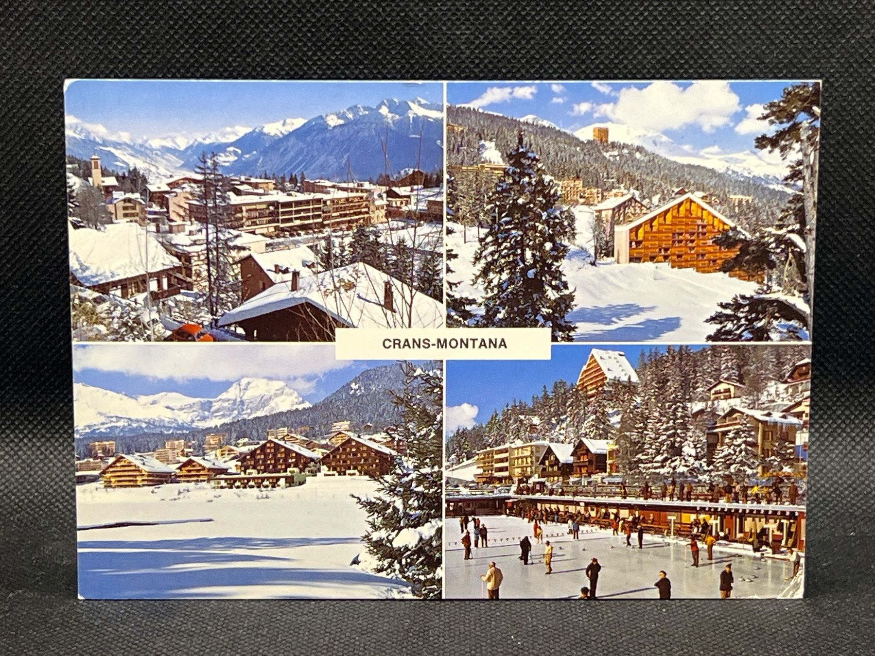 Cartoline postali: Crans-Montana: L'hiver – Usato da Widnau venduto da Brusi9