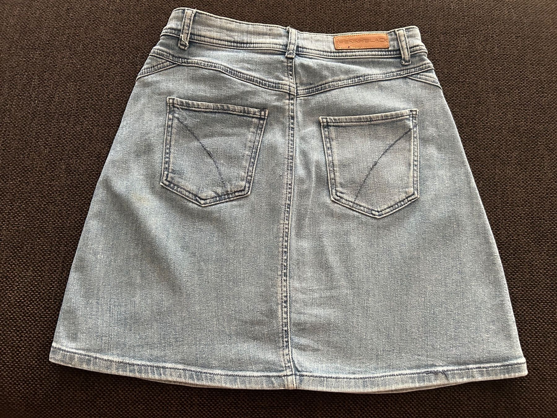 Gonne: Jolie jupe en jeans taille 36 – Usato da Pully venduto da nisola 1