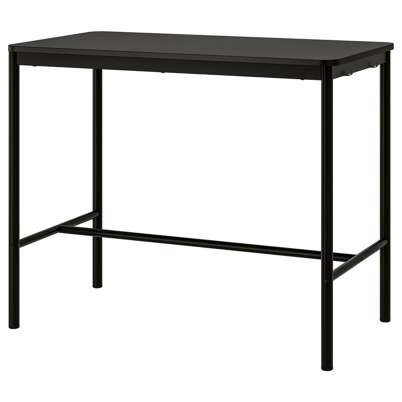 Ikea Set di tavolo e panche: Schwarzer Bartisch mit 2 Barstühlen - IKEA TOMMARYD – Usato da Fahrweid venduto da QualityYE 2