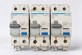 3 Hager FI-LS Schalter AD916GBC ADA916C C16 Lagerware