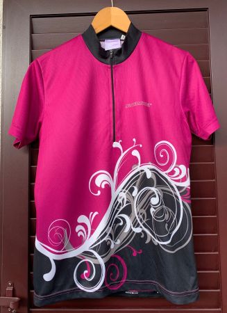 Fahrrad Sport Funktion  T‘Shirt pink Grösse 42