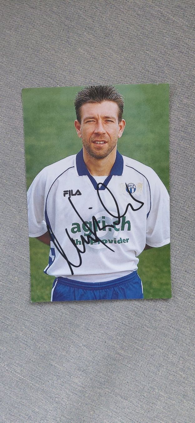 Autographes: Autogramm Urs Fischer – D'occasion à Schmerikon par Olympia04
