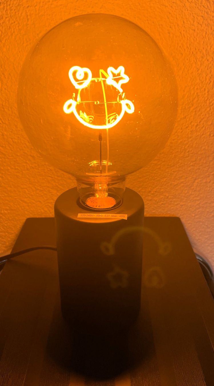 Lampade: Tischlampe Smiley Neu – Nuovo e nell'imballaggio originale da Neuenhof venduto da joetapdance 1