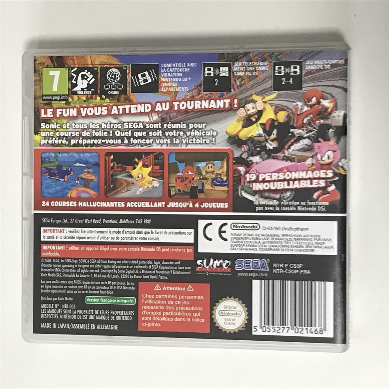 Spiele: Sonic - Sega all Stars RACING DS – Gebraucht aus Mollis von GamingCorner 2