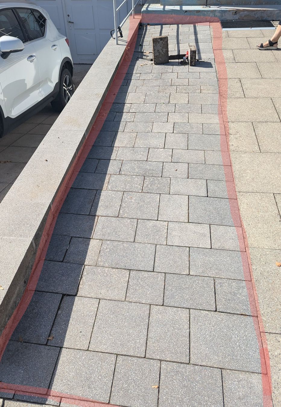 Piatti di portata: Pflastersteine, 5 Grössen: 7 m2 – Usato da Wettingen venduto da jqa
