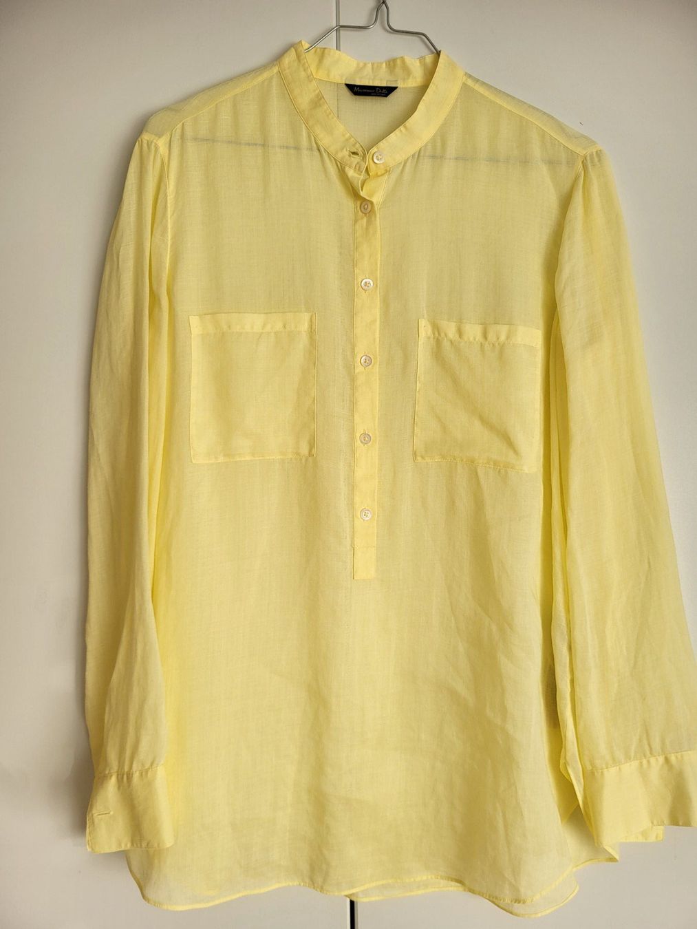 Massimo Dutti Blusen: Massimo Dutti Bluse Damen, Gr.38 - Gelb – Gebraucht aus Baar von clar6 9