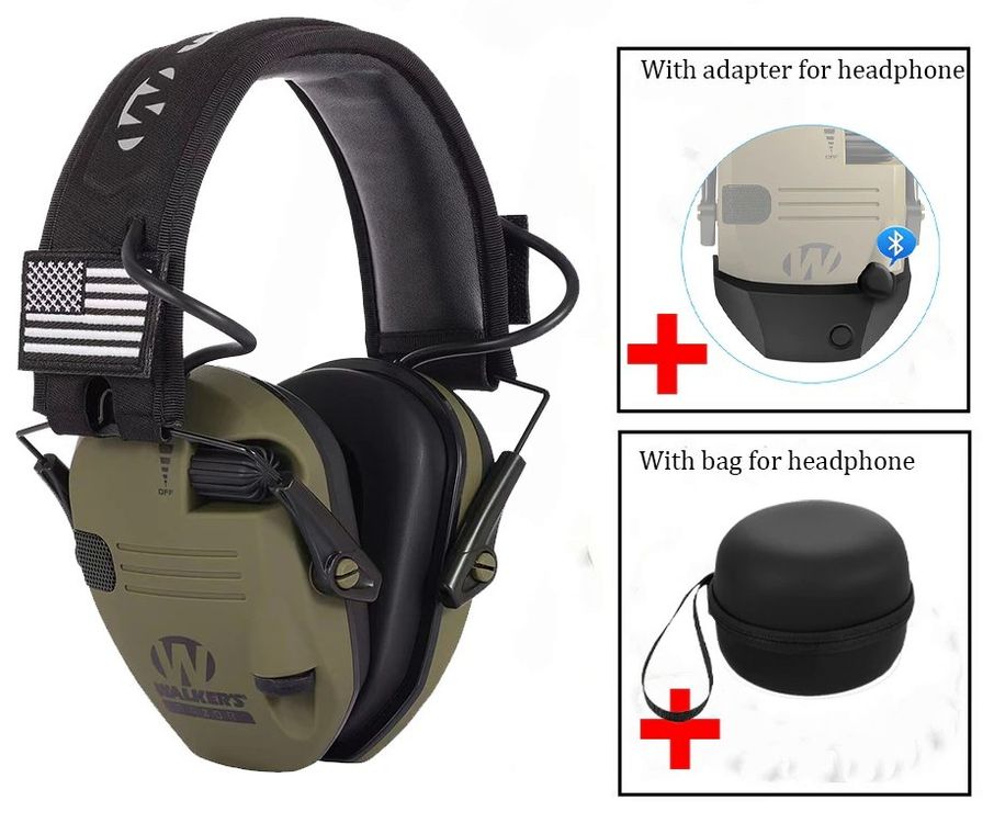 Bluetooth WALKER`S RAZOR Aktive Gehörschutz + Case/Box Kaufen auf