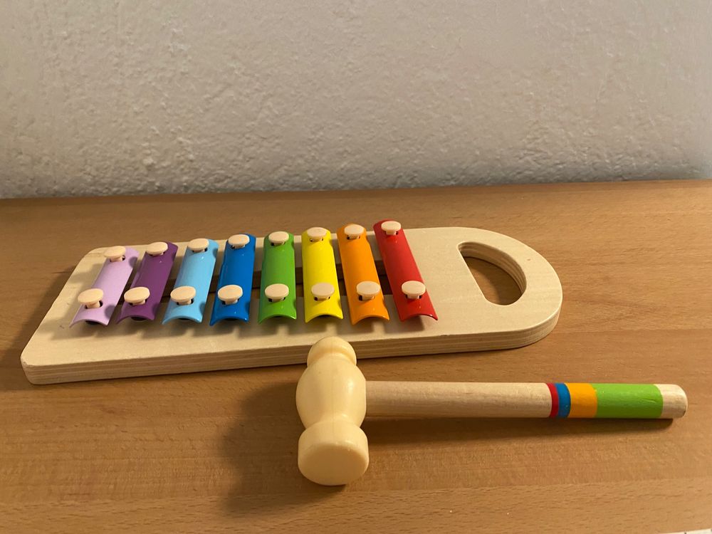 XILOPHONE AUS HOLZ FÜR BABY (Gebraucht) in chiasso für CHF 5 – mit ...