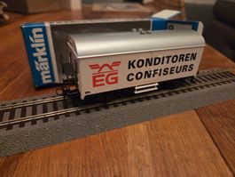 Wagon EG Konditoren / confiseurs - CFF - Märklin H0 AC - NEU