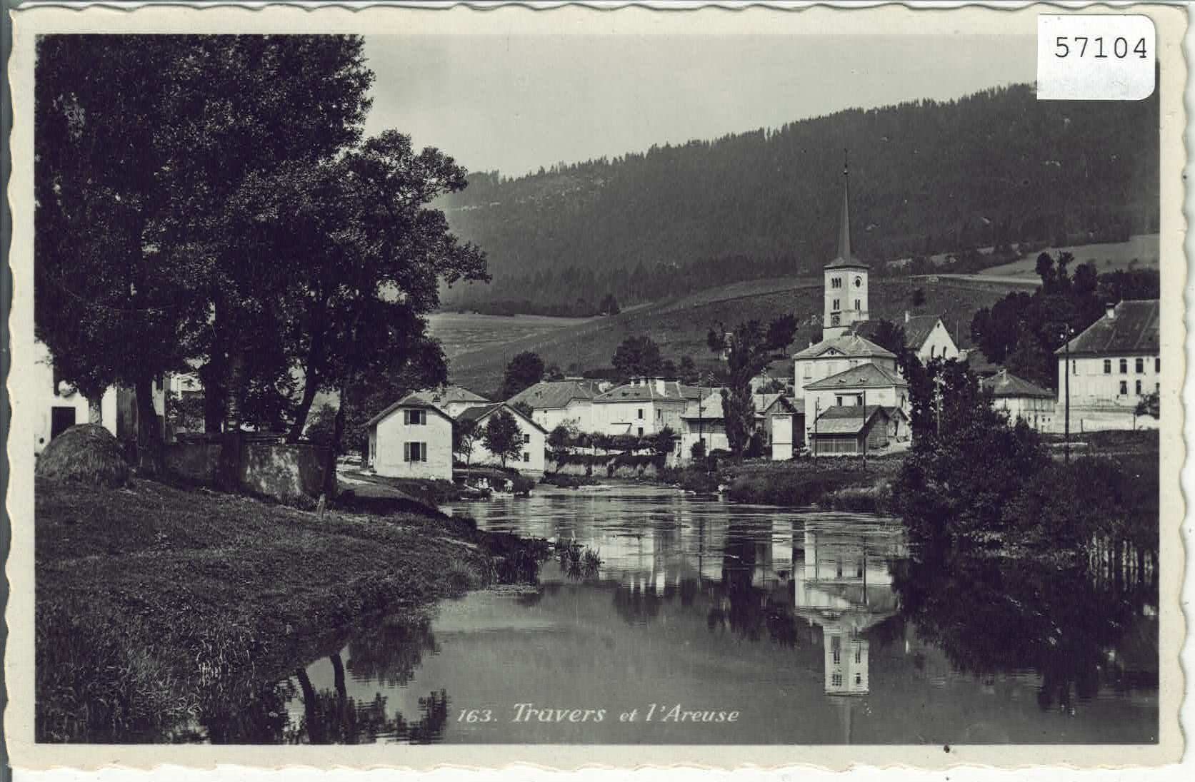 Cartes postales: Travers et l'Areuse – D'occasion à Ettingen par Kartenplanet