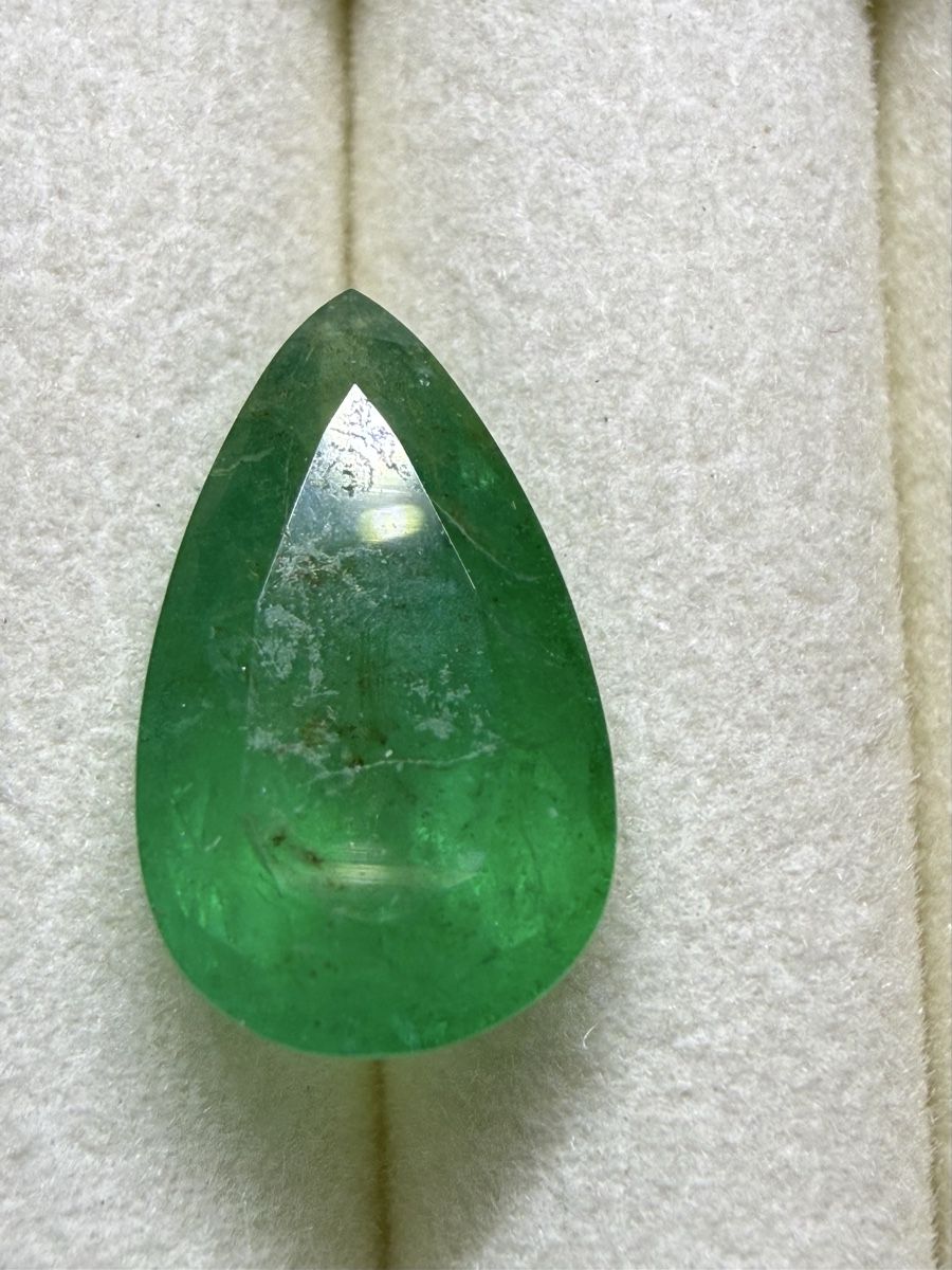 Edelsteine: 5 Stk echt Smaragd  – Neu (gemäss Beschreibung) aus Oberhof von RealStone 2