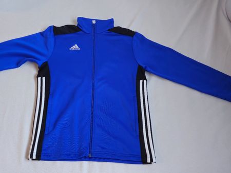 Adidas Trainingsjacke, blau, Gr. M