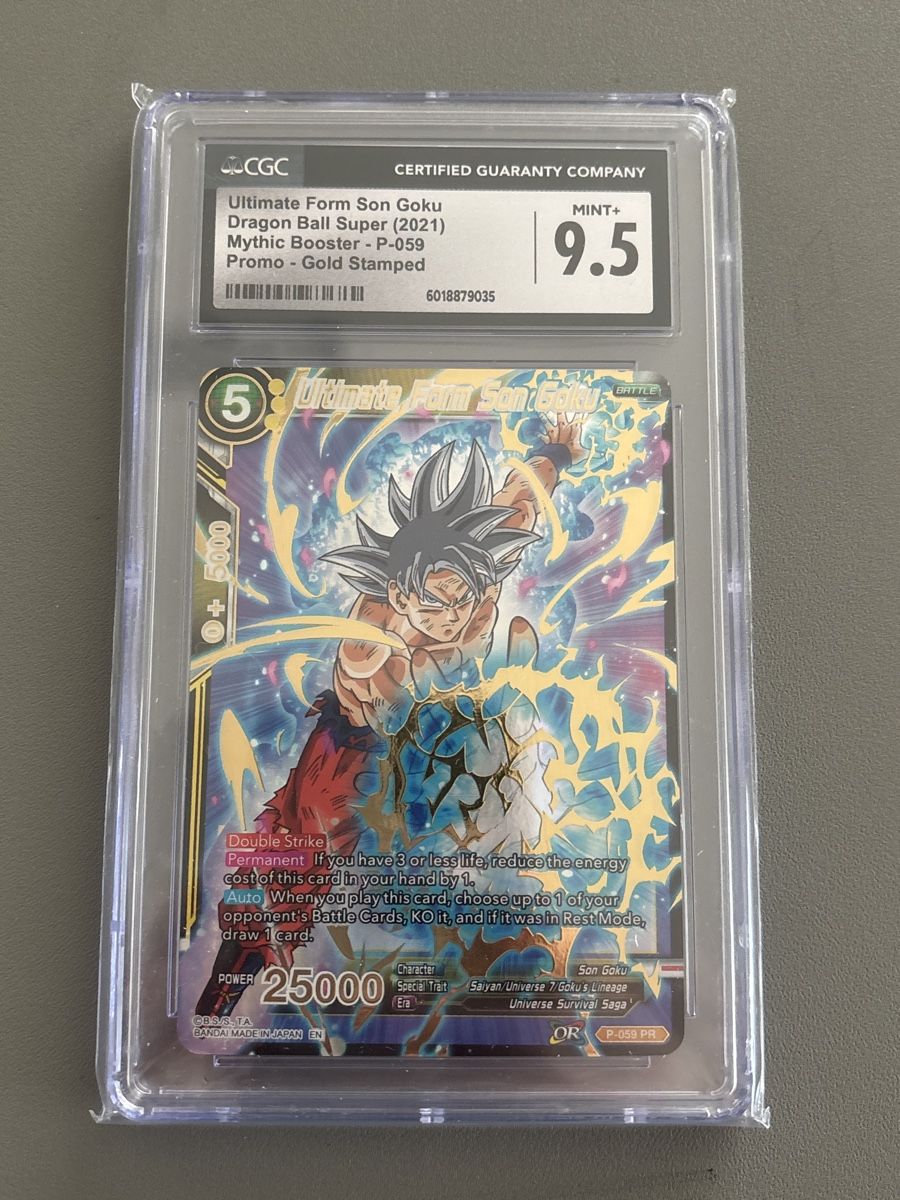 Bandai Carte collezionabili: Dragon Ball Super Card Game Ultimate Form Son Goku CGC 9.5 – Nuovo (secondo la descrizione) da Wabern venduto da fig_t688