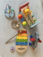 Baby Spielzeug Set – Hape Xylophon, Klopfbank, Rassel & mehr
