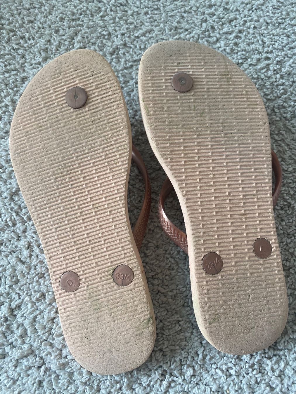 Havaianas Scarpe per ragazze: FlipFlops Havaianas Gr. 33-34 rosegold – Usato da Rapperswil SG venduto da cw30042006 2