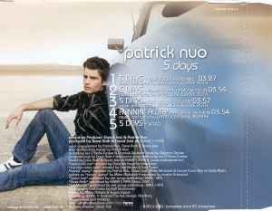 CDs: Patrick Nuo (CD-Maxi) 5 days – Gebraucht aus Zürich von Tarafo5 1