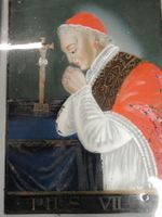 Hinterglasmalerei - Pius VII.