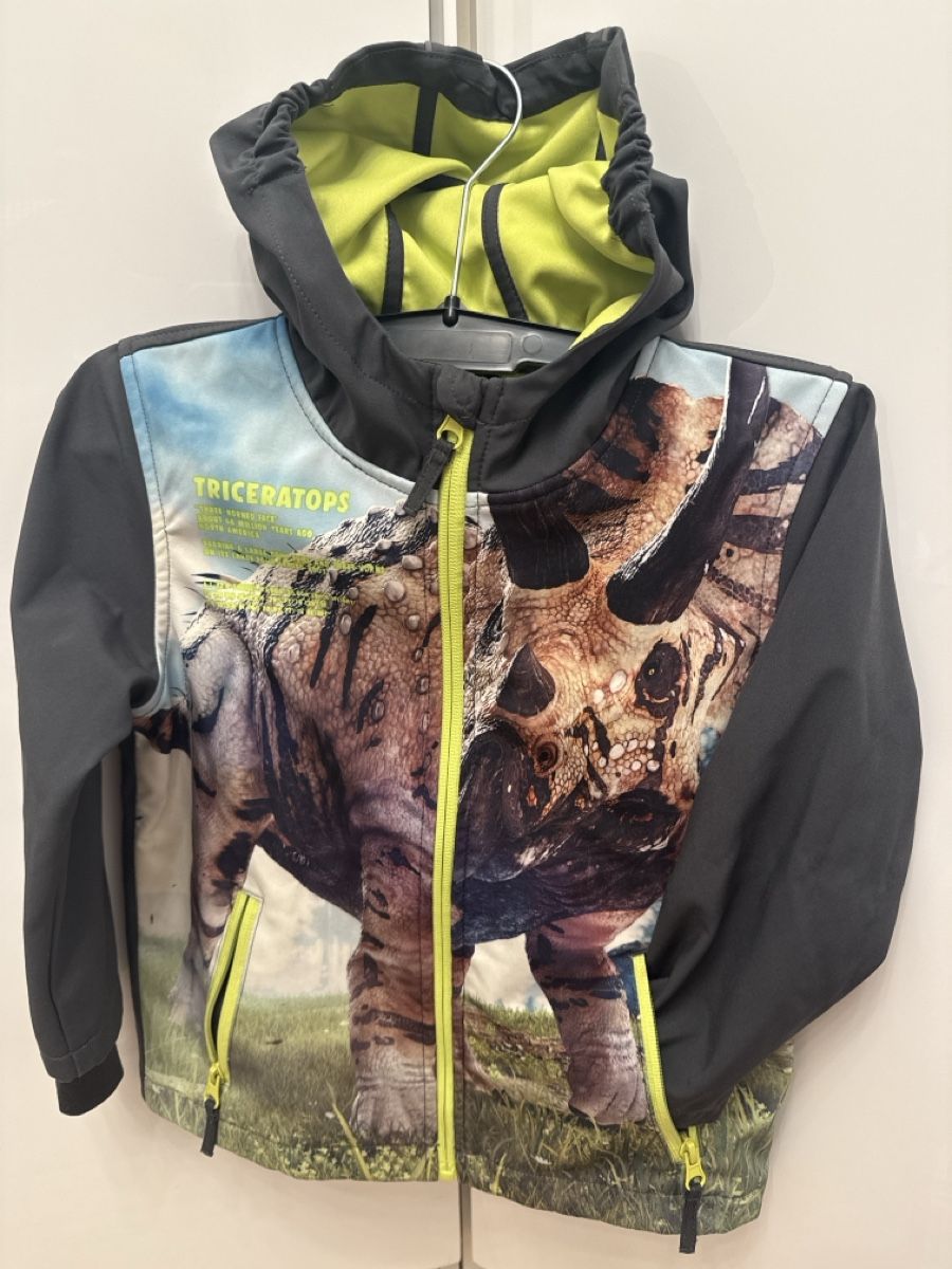Jacken: Coole Dino-Jacke, Grösse 110 – Gebraucht aus Zollikerberg von mrelephanto78