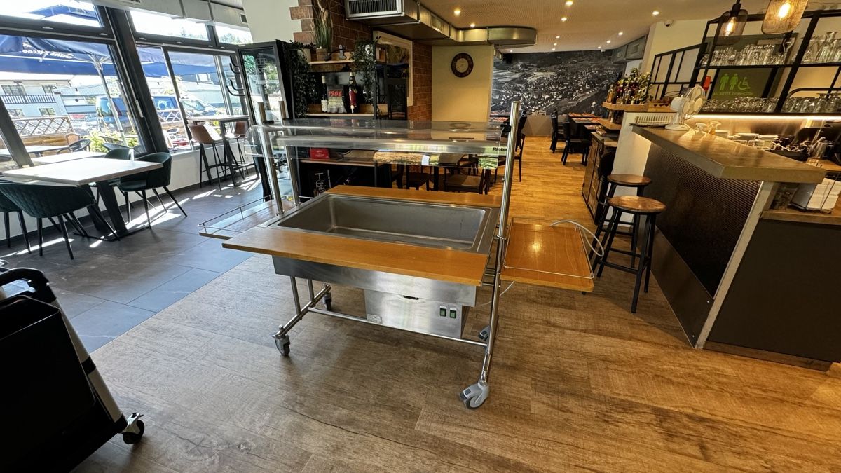 Buffet réfrigéré mobile Rieher Roll-in Buffetto inox (Gebraucht) in ...