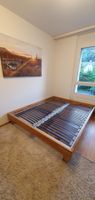 Bettgestell Holz mit Lattenrost 160x200 cm guter Zustand